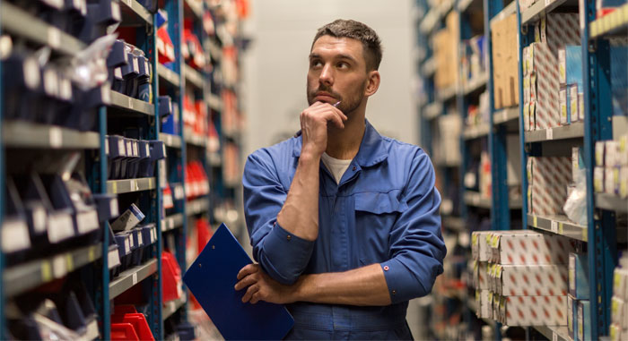 deciding on a service part inventory control strategy