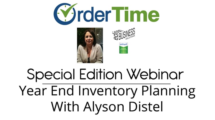 Year End Inventory Planning with Alyson Distel